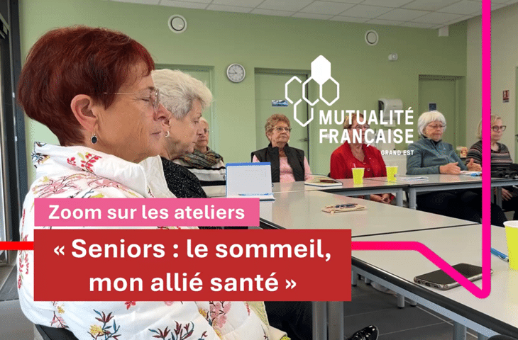 Visuel article vidéo « Seniors : le sommeil, mon allié santé »